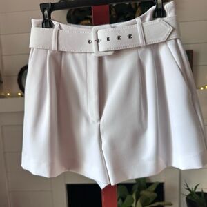 Gianni Bini High Waist White Shorts